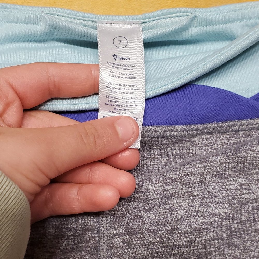 Ivivva Bike Short- Girls' size 7